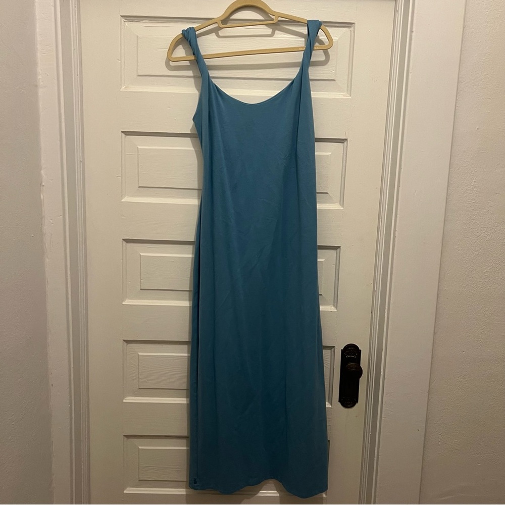 Reformation Blue Midi Dress, XL
